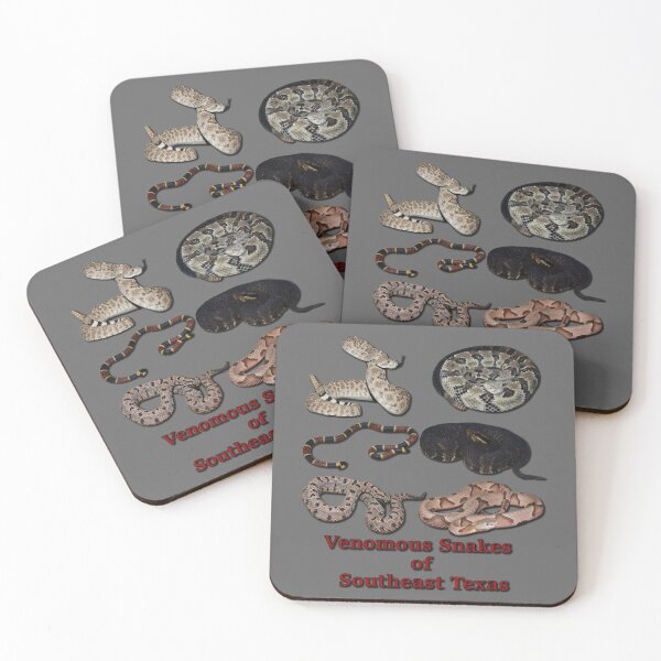 Item preview, Venomous Snakes of Southeast Texas designed and sold by Paul-Prints.