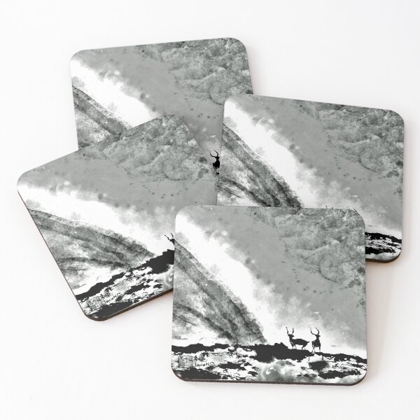 Item preview, Deer in BW designed and sold by artmorthannow.