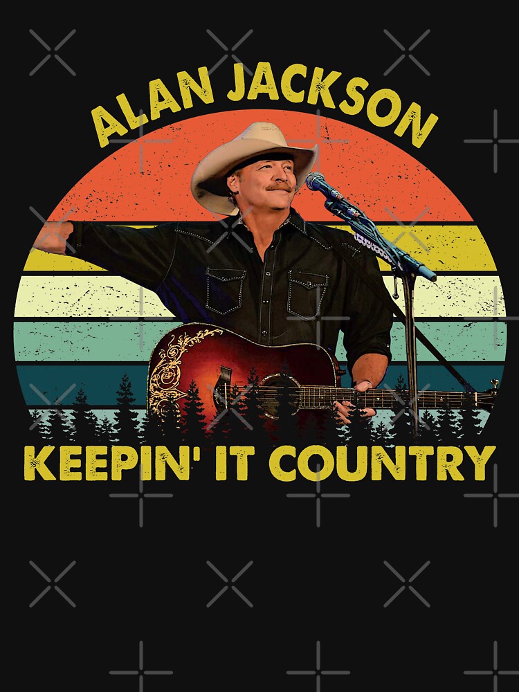 Alan Jackson Keepin' It Country Vintage T-Shirt