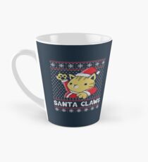 Xmas ugly sweater Cat Santa Claws Tall Mug