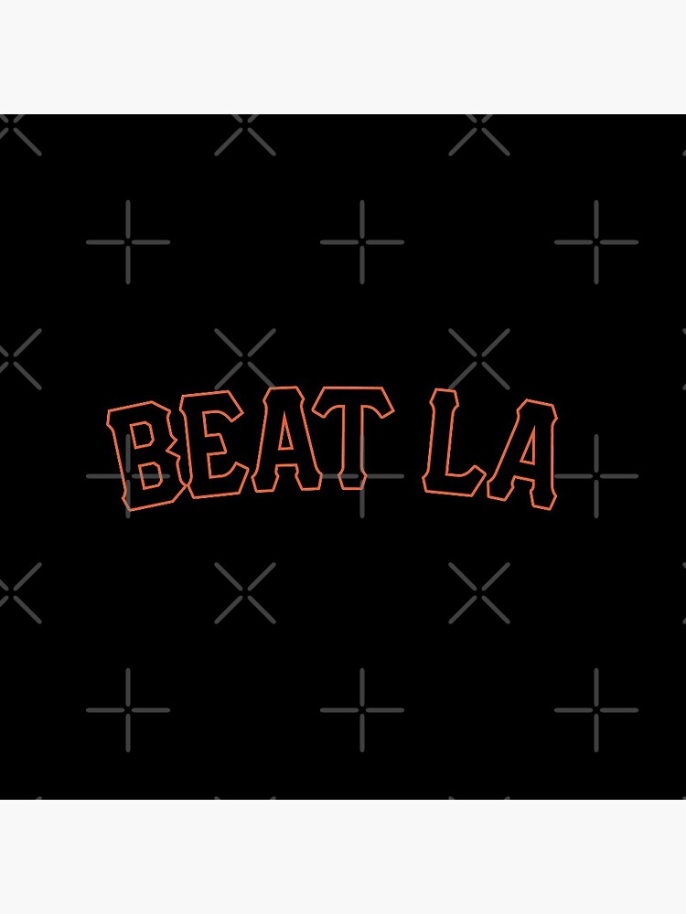 Beat L.A. Giants Sticker Sticker for Sale by MichaelCatelli