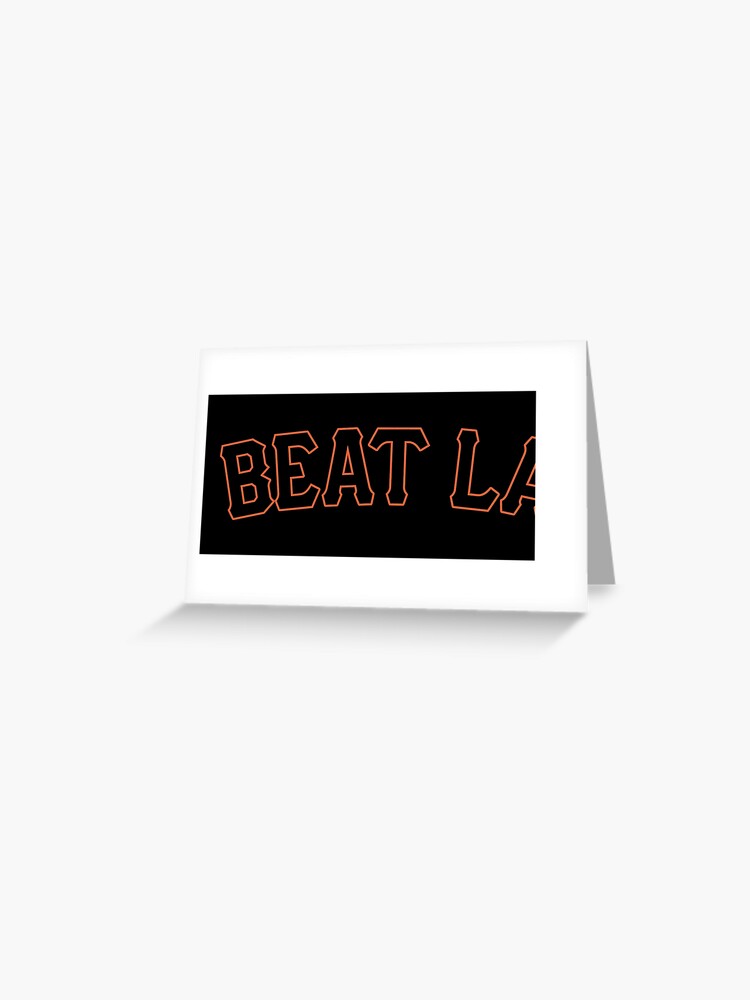 Beat L.A. Giants Sticker Essential T-Shirt for Sale by MichaelCatelli