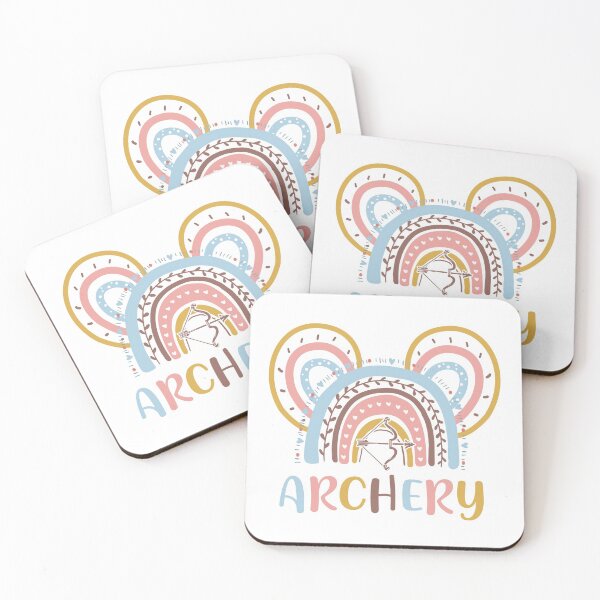 Item preview, Rainbow color pastel Archery designed and sold by loveislovestore.