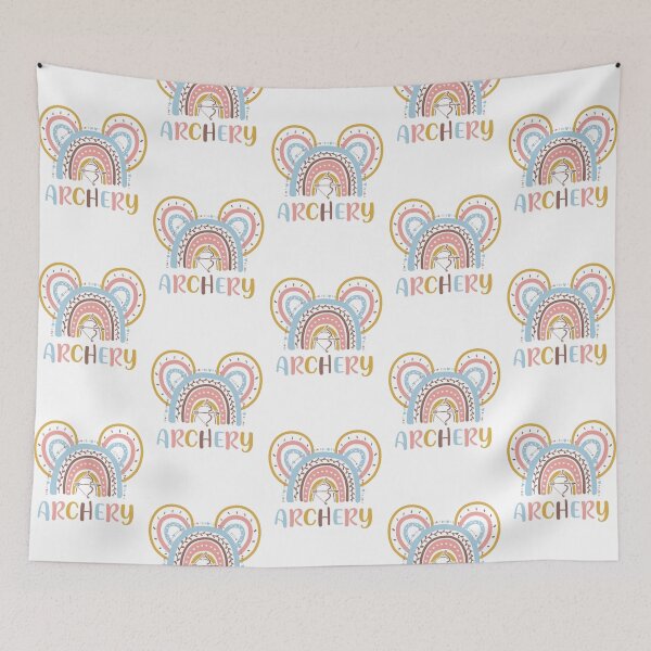 Item preview, Rainbow color pastel Archery designed and sold by loveislovestore.