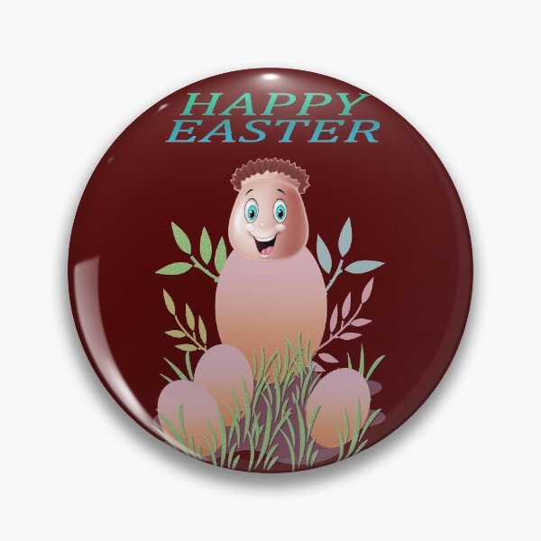 Item preview, Smiling easter egg designed and sold by Astralia.