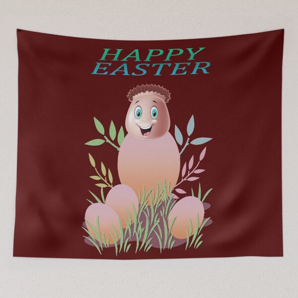 Item preview, Smiling easter egg designed and sold by Astralia.