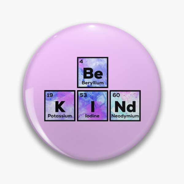 Item preview, Funny Chemistry Periodic Table Words Be Kind  designed and sold by champagnemoment.