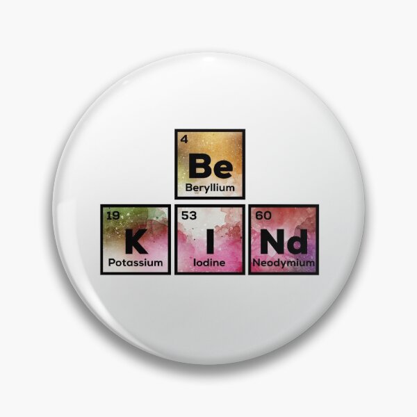 Item preview, Periodic Table Words Be Kind  designed and sold by champagnemoment.