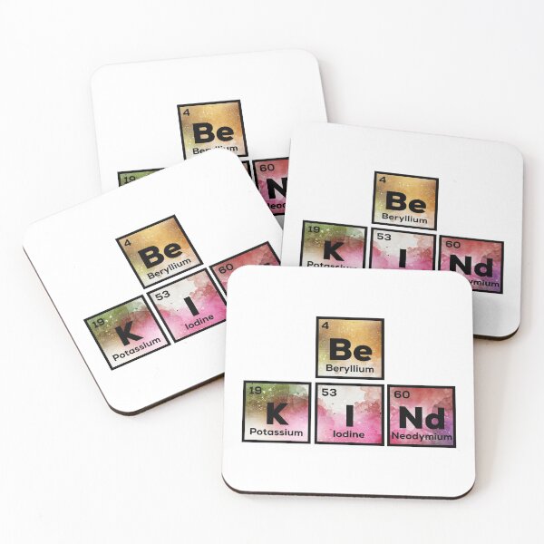 Item preview, Periodic Table Words Be Kind  designed and sold by champagnemoment.