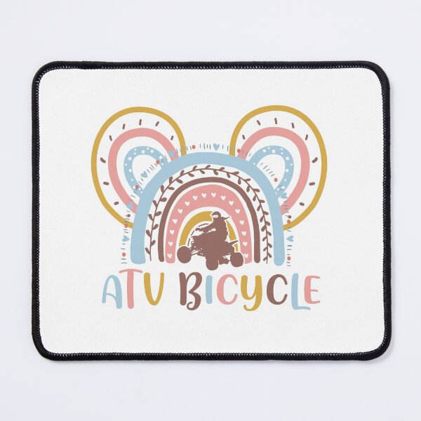 Item preview, Rainbow color pastel ATV bicycle designed and sold by loveislovestore.