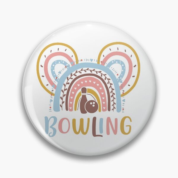 Item preview, Rainbow color pastel Bowling-Mickey Sport designed and sold by loveislovestore.