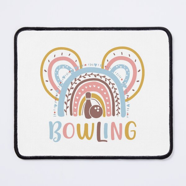 Item preview, Rainbow color pastel Bowling-Mickey Sport designed and sold by loveislovestore.