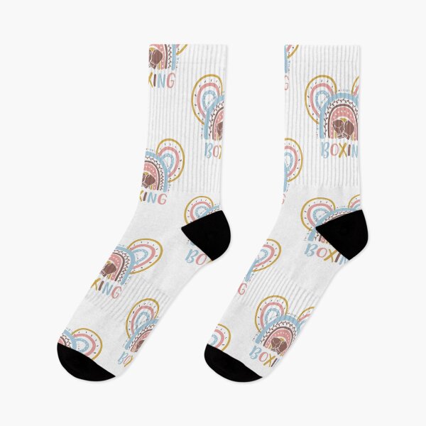 Artikelvorschau, Regenbogenfarben Pastell Boxen-Mickey Sport entworfen und verkauft von loveislovestore.