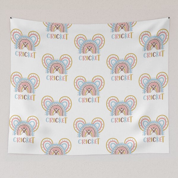 Item preview, rainbow color pastel Cricket-Mickey Sport designed and sold by loveislovestore.