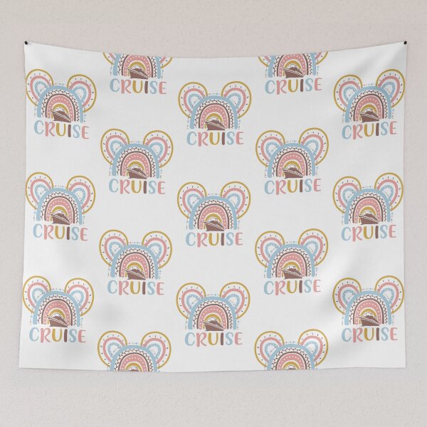 Item preview, Rainbow color pastel Cruise-Mickey Sport designed and sold by loveislovestore.