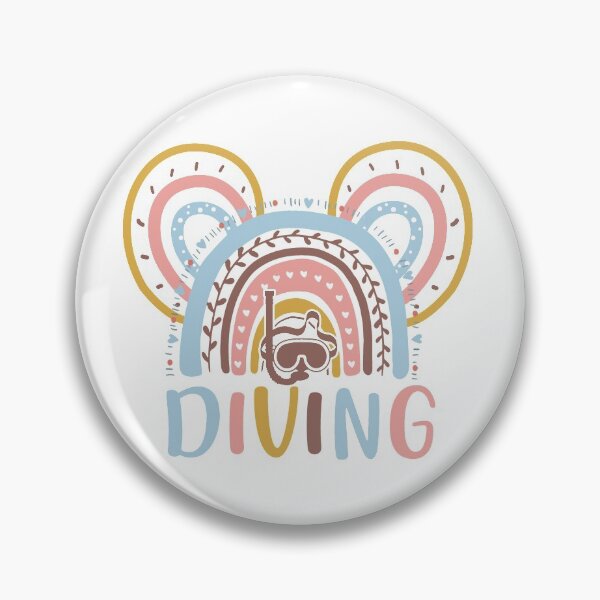 Item preview, Rainbow color pastel Diving-Mickey Sport designed and sold by loveislovestore.