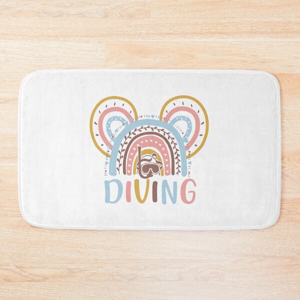 Item preview, Rainbow color pastel Diving-Mickey Sport designed and sold by loveislovestore.