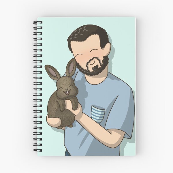 Item preview, Kiwi the Bun with Fur Dad designed and sold by Kyna Arts.