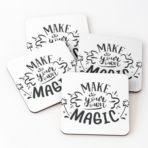 Item preview, Make Your Own Magic Light Edition - Motivational Quote designed and sold by Karnefa.