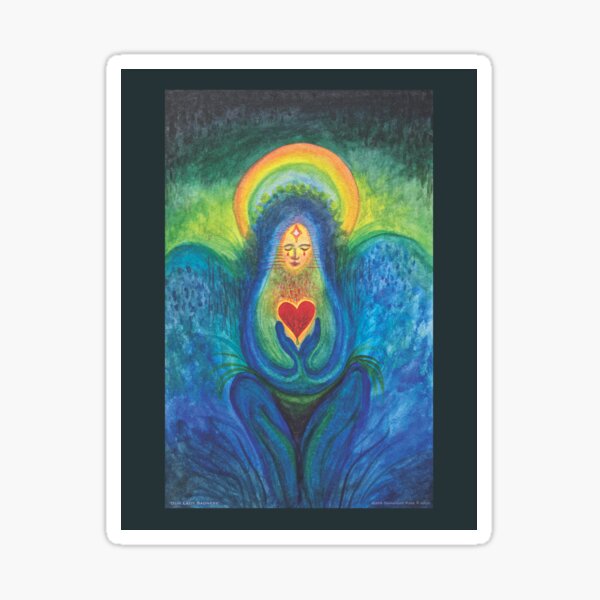 Our Lady Sadness Glossy Sticker
