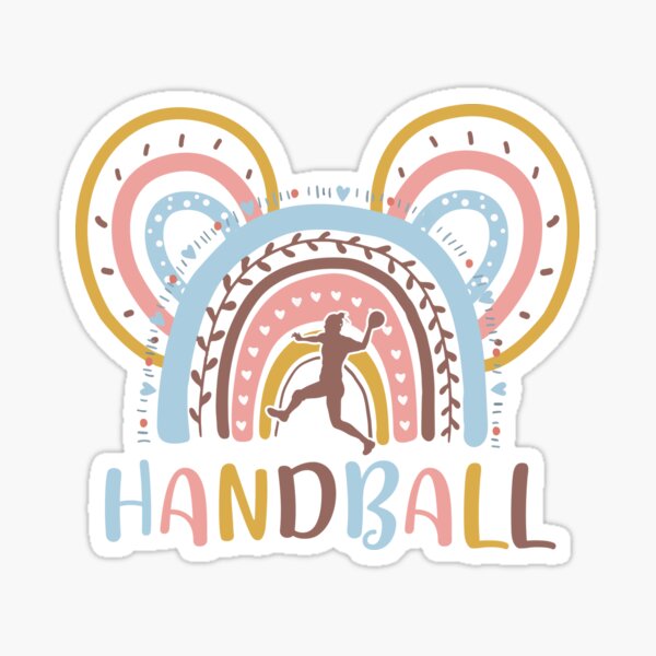 Item preview, Rainbow color pastel Handball-Mickey Sport designed and sold by loveislovestore.