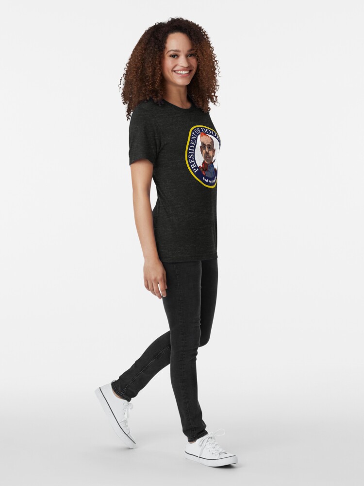 Thumbnail 3 of 6, Tri-blend T-Shirt, Rod Rosenstein: President of Doodytown designed and sold by CamelotDaily.