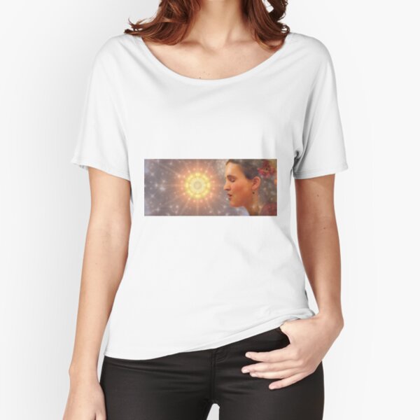 Alexa Sunshine Rose Relaxed Fit T-Shirt