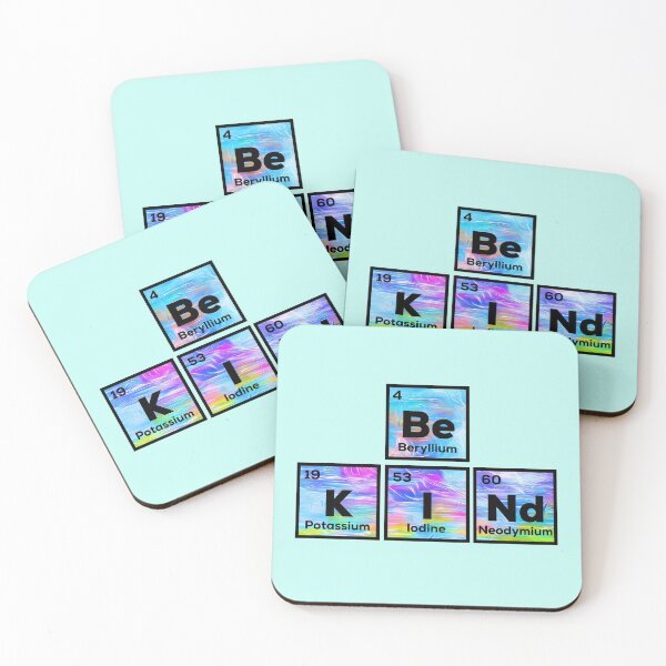 Item preview, Be Kind Periodic Table Words designed and sold by champagnemoment.