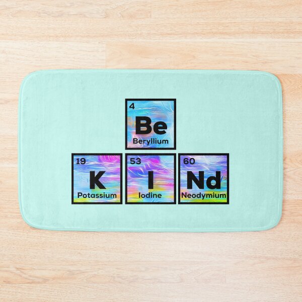Item preview, Be Kind Periodic Table Words designed and sold by champagnemoment.