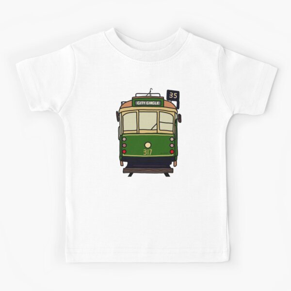 Aperçu de l'œuvre Tram n°35 de Melbourne à City Circle créée et vendue par spiralpaper.