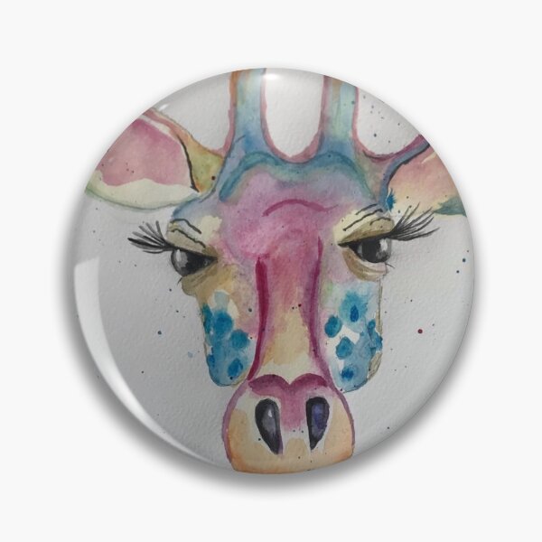Item preview, Colourful Giraffe designed and sold by lilacshoes_art.
