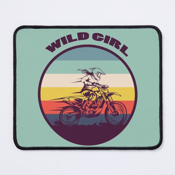 Item preview, Vintage motocross wild girl designed and sold by Astralia.