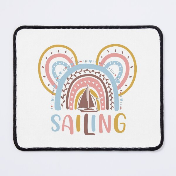Item preview, Rainbow color pastel Sailing-Mickey Sport designed and sold by loveislovestore.