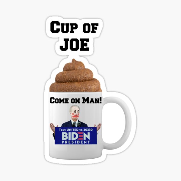 “Cup of Joe” Sticker for Sale by EikenFish | Redbubble