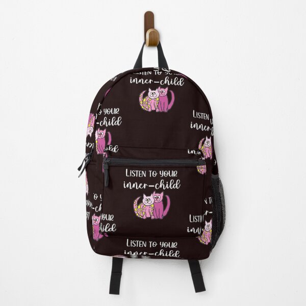 Item preview, Listen To Your Inner Child Positive Saying Women Cat Lovers Love and Acceptance of Your Inner Child designed and sold by Hanlar.