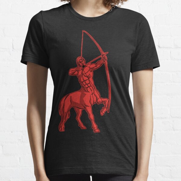 Red Centaur Aiming High T-Shirt by Cheerful Madness!! Essential T-Shirt
