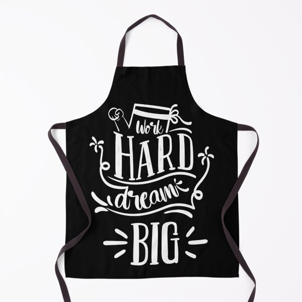 Item preview, Work Hard Dream Big Dark Edition - Motivational Quote designed and sold by Karnefa.