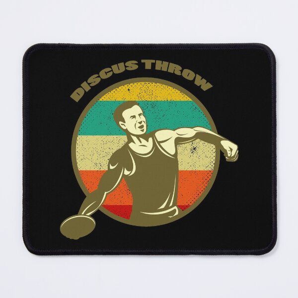 Item preview, Retro circle athlete discus throw designed and sold by Astralia.