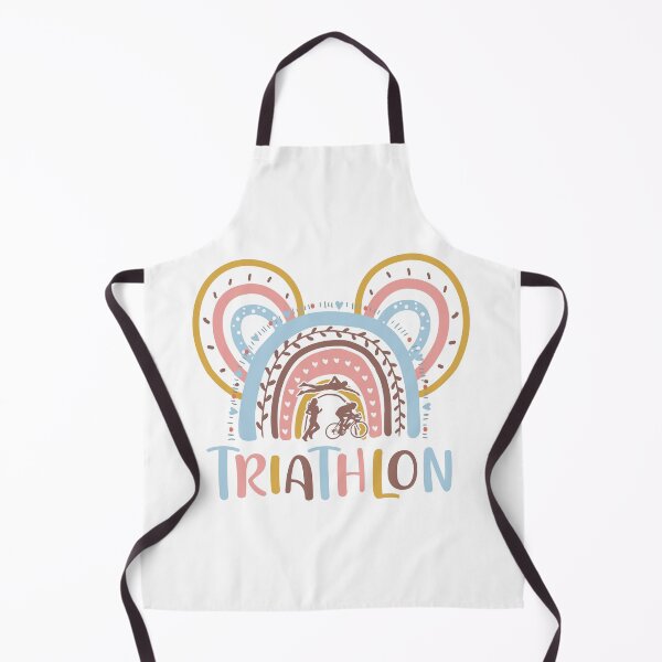 Item preview, Rainbow color pastel Triathlon designed and sold by loveislovestore.