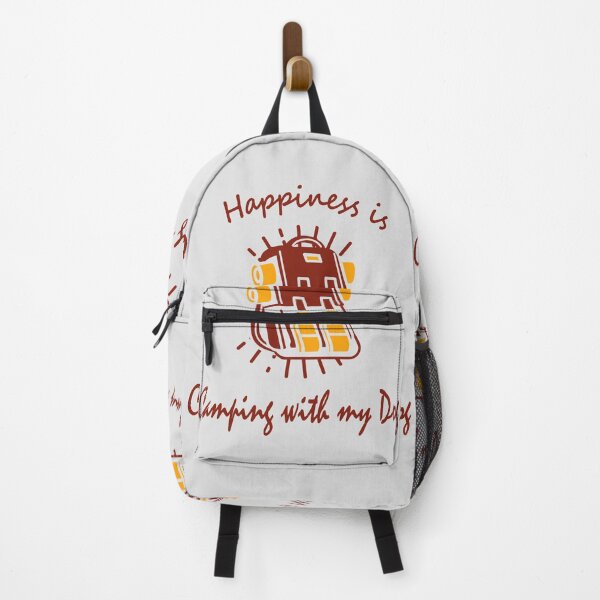 Item preview, Happiness is Camping with my Dog designed and sold by notasimp.