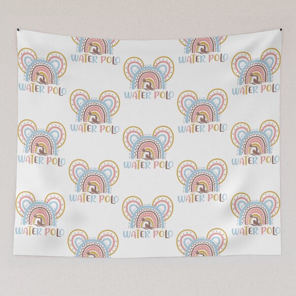 Item preview, Rainbow color pastel Water polo-softball designed and sold by loveislovestore.