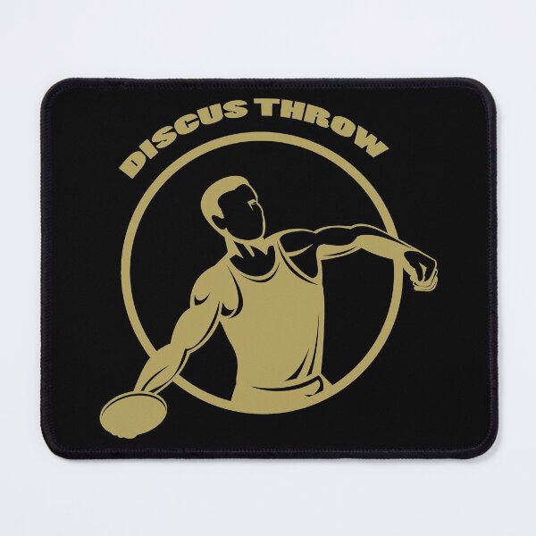 Item preview, Discus throw athlete vintage gold designed and sold by Astralia.