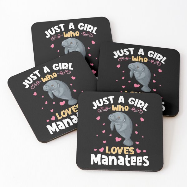 Item preview, Just a Girl who Loves Manatees Gift designed and sold by Guckio81.