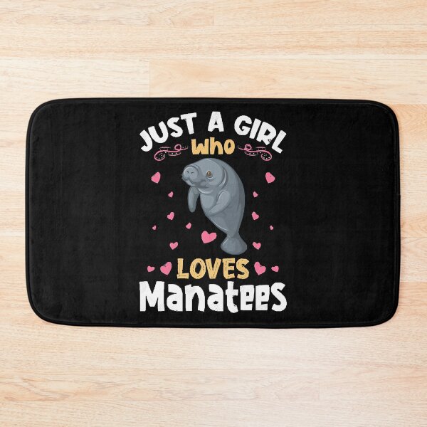Item preview, Just a Girl who Loves Manatees Gift designed and sold by Guckio81.