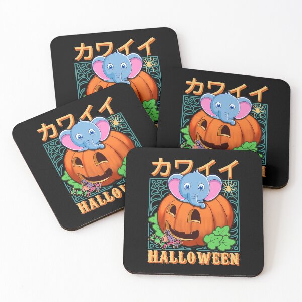 Item preview, Cute Elephant Halloween Pumpkin Halloween designed and sold by BairdLloyden.