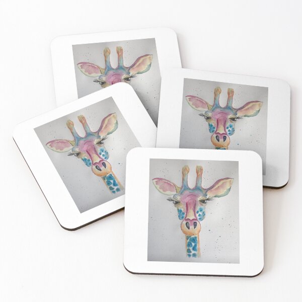 Item preview, Colourful Giraffe designed and sold by lilacshoes_art.