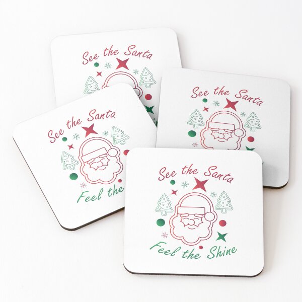 Item preview, see the santa feel the shine - Christmas Family Outfits designed and sold by cruzzcreation.