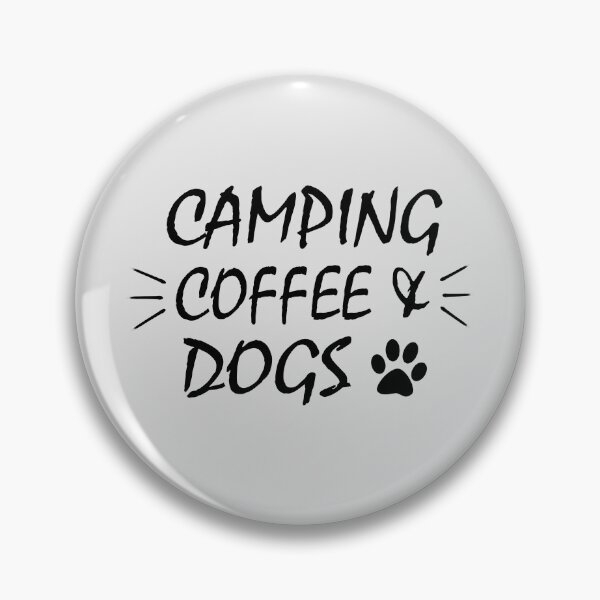 Item preview, Camping, Coffee & Dogs designed and sold by notasimp.