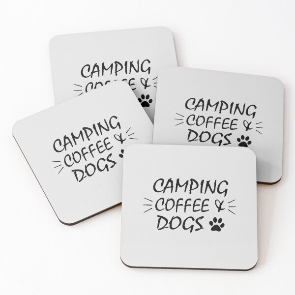 Item preview, Camping, Coffee & Dogs designed and sold by notasimp.