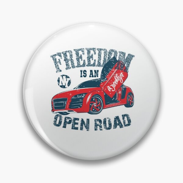 Item preview, Freedom Is An Open Road NewYork - Inspirational designed and sold by Studio  Six.